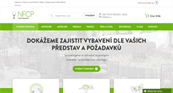 Desktop Screenshot of nfcp.cz